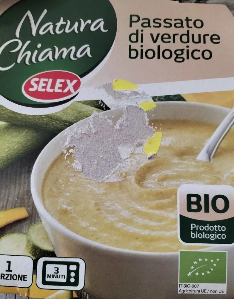 Passato di verdure biologico
