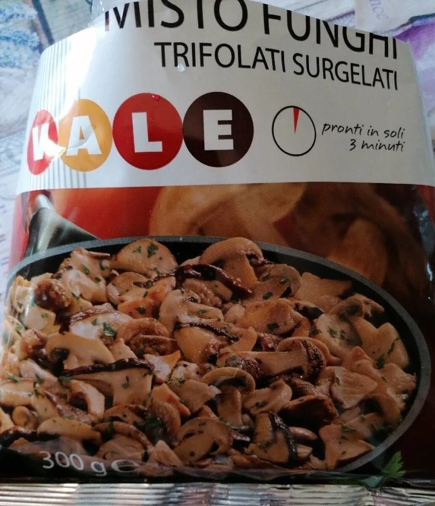 Misto Funghi Trifolati Surgelati