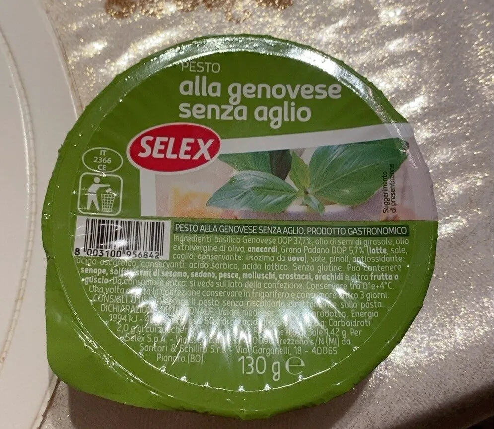 Pesto alla genovese senza aglio