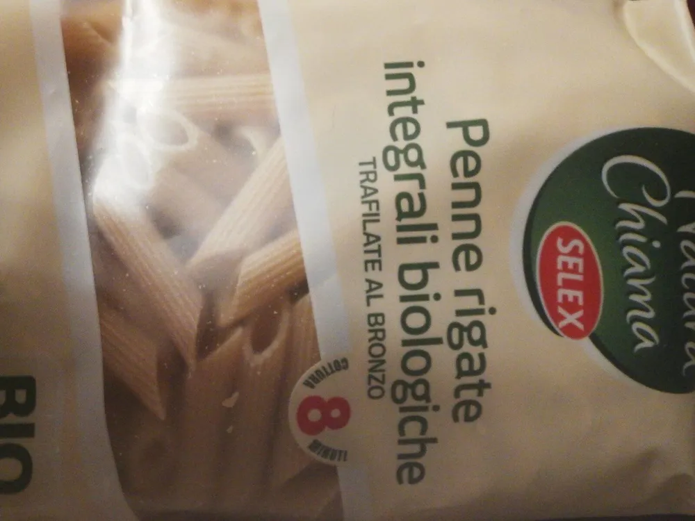 Penne rigate integrali biologiche