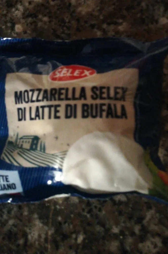 Mozzarella Selex latte di bufala