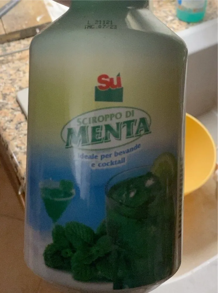 sciroppo alla menta
