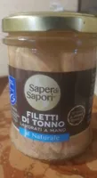 Filetti di tonno al naturale