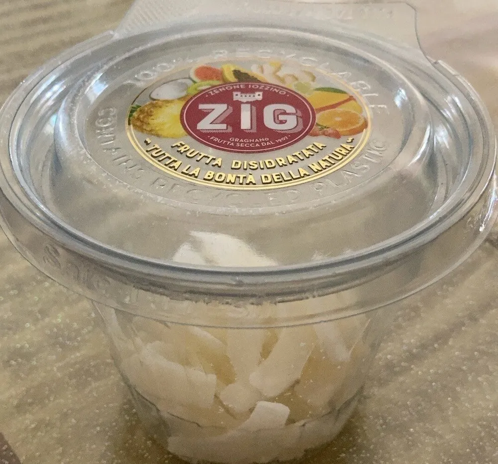 cocco a fette disidratato