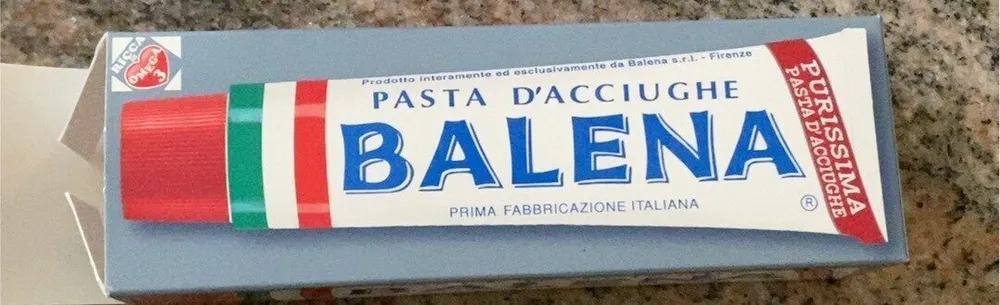 Pasta Di Acciughe Balena Tubo