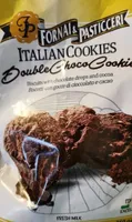 Italian cookies double choco