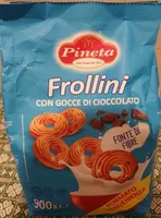 Frollini con gocce di cioccolato