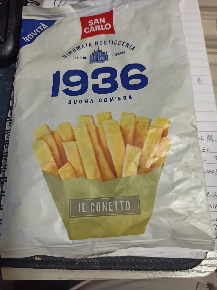 Il Conetto patatine San Carlo