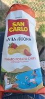 Tomato potato chips