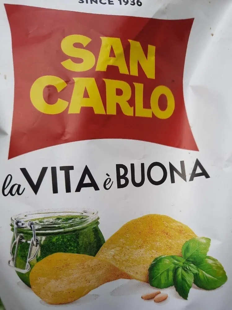 Chips pesto