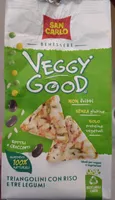 Veggy Good Triangolini con Riso e tre legumi