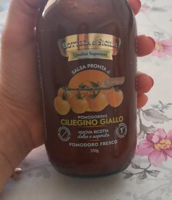 Salsa di ciliegino giallo