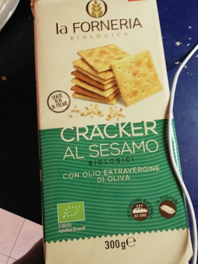 Cracker al sésamo