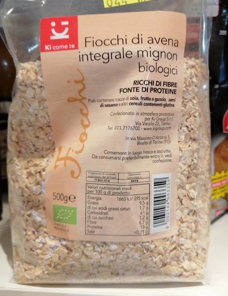 Fiocchi avena integrale mignon