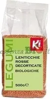 Lenticchie rosse biologiche