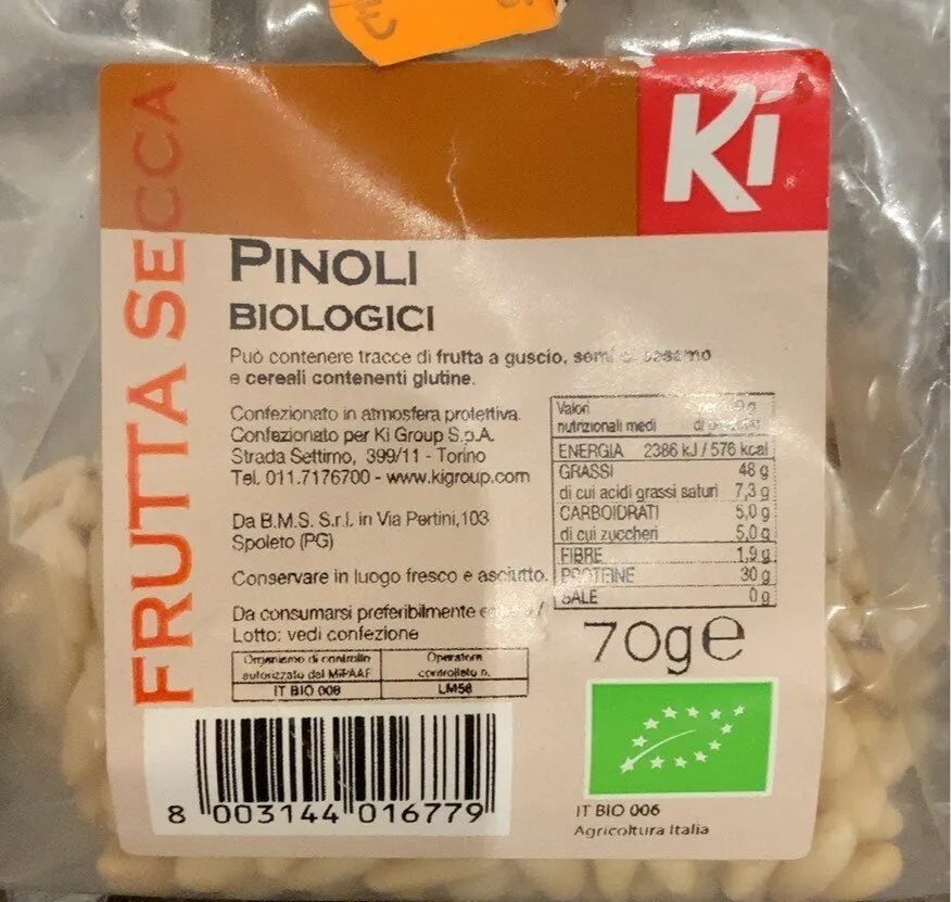 Pinoli biologici