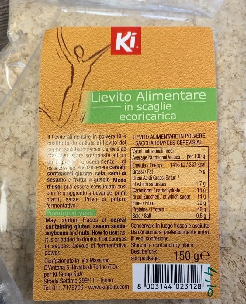 Lievito alimentare