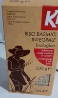 Riso Basmati integrale biologico