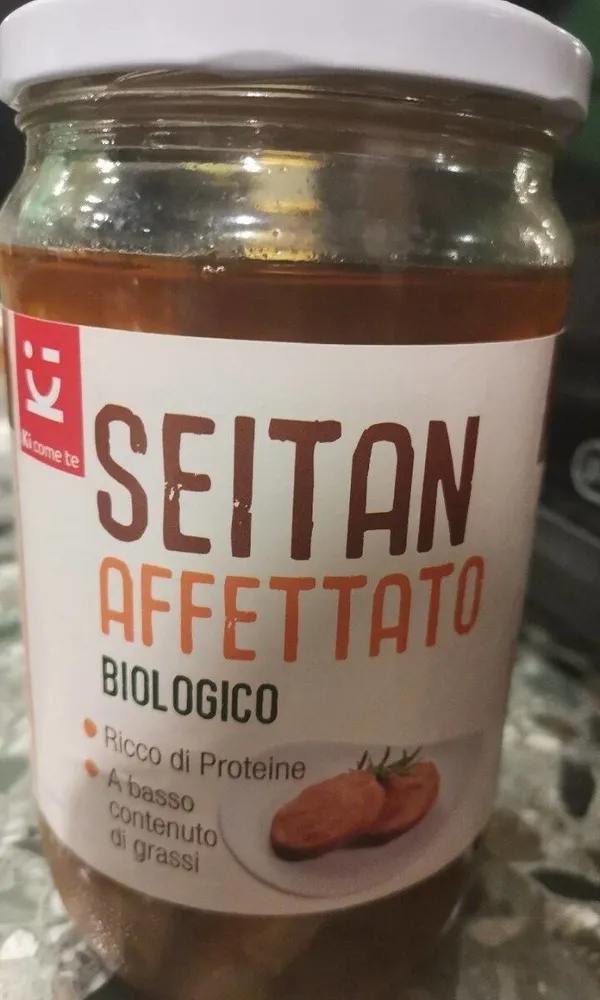 Seitan affettato biologico