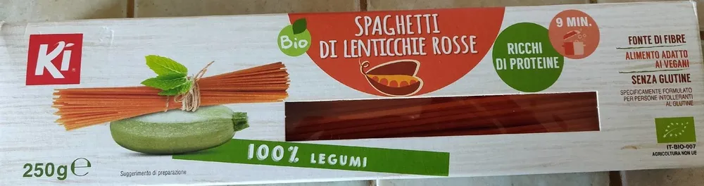 Spaghetti Di Lenticchie Rosse