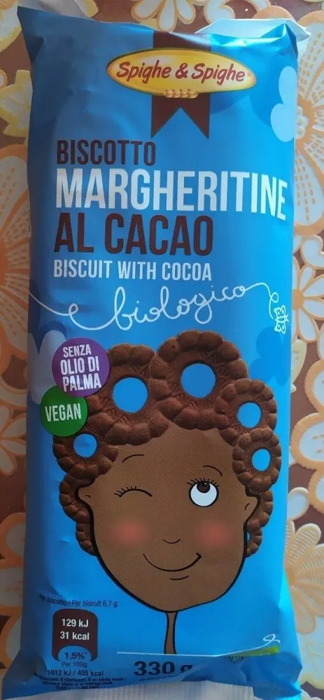 margheritine al cacao