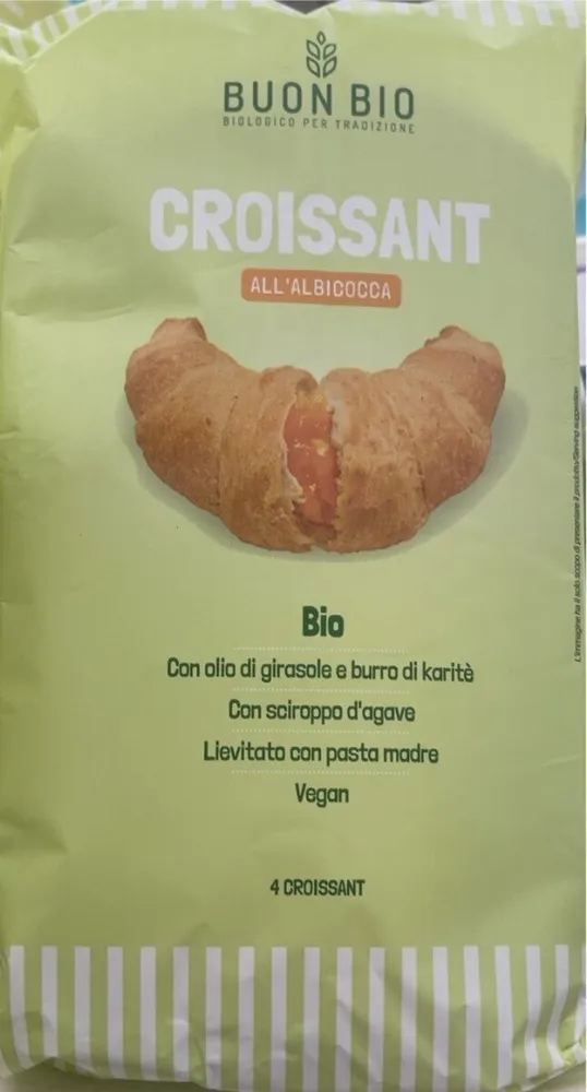 Croissant all'albicocca