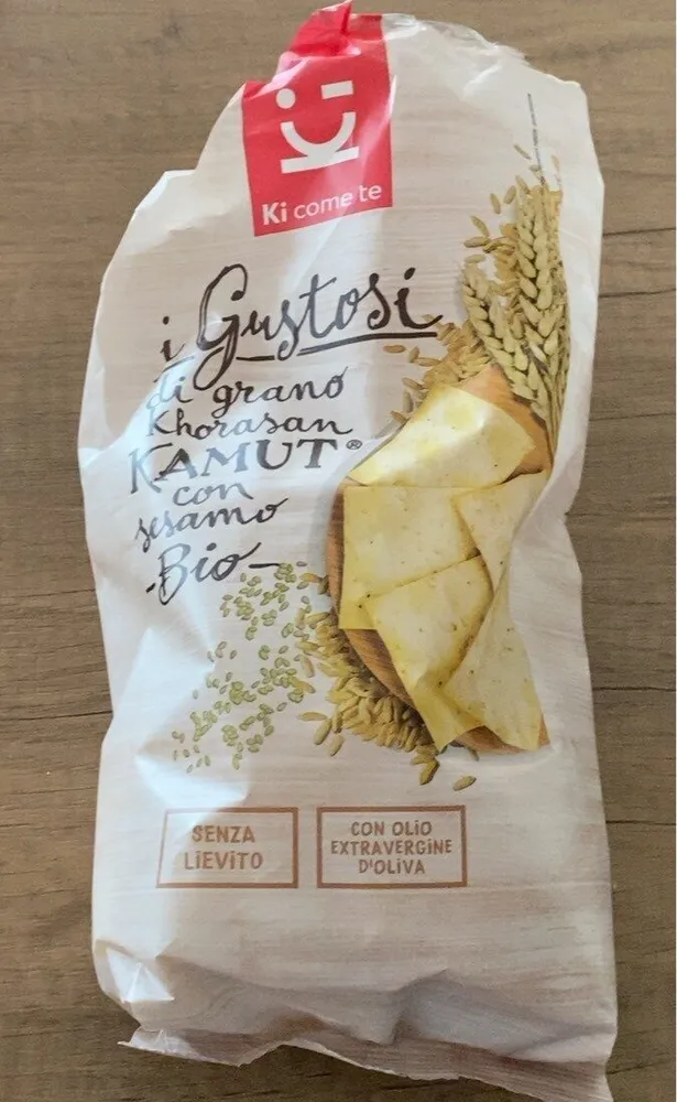 I gustosi di grano khorasan kamut con sesamo bio