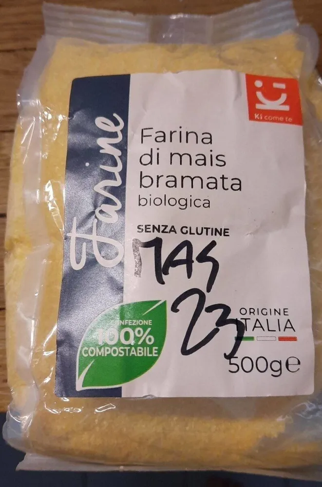 Farina di mais bramata