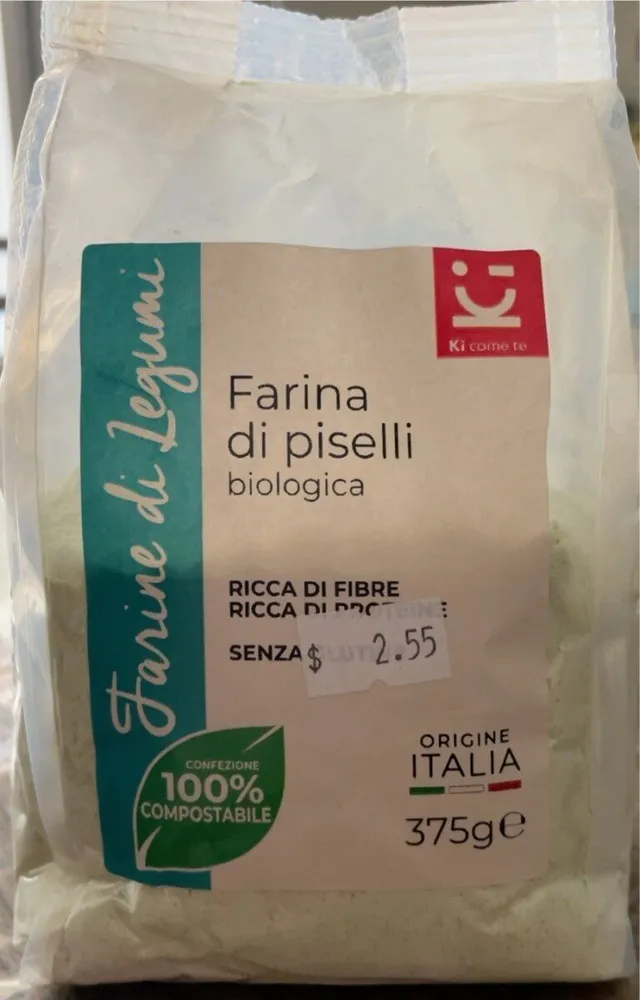 Farina di piselli bio