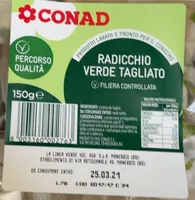 Radicchio verde tagliato