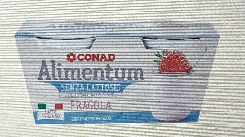 Alimentum yogurt senza lattosio fragola