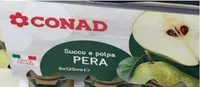 Succo e polpa pera