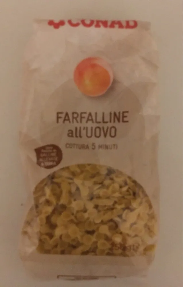 Farfalline All'uovo
