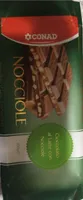 Cioccolato al latte con nocciole