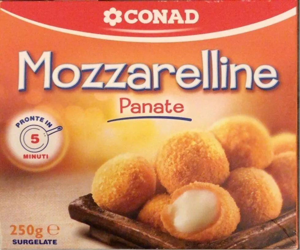 Mozzarelline panate