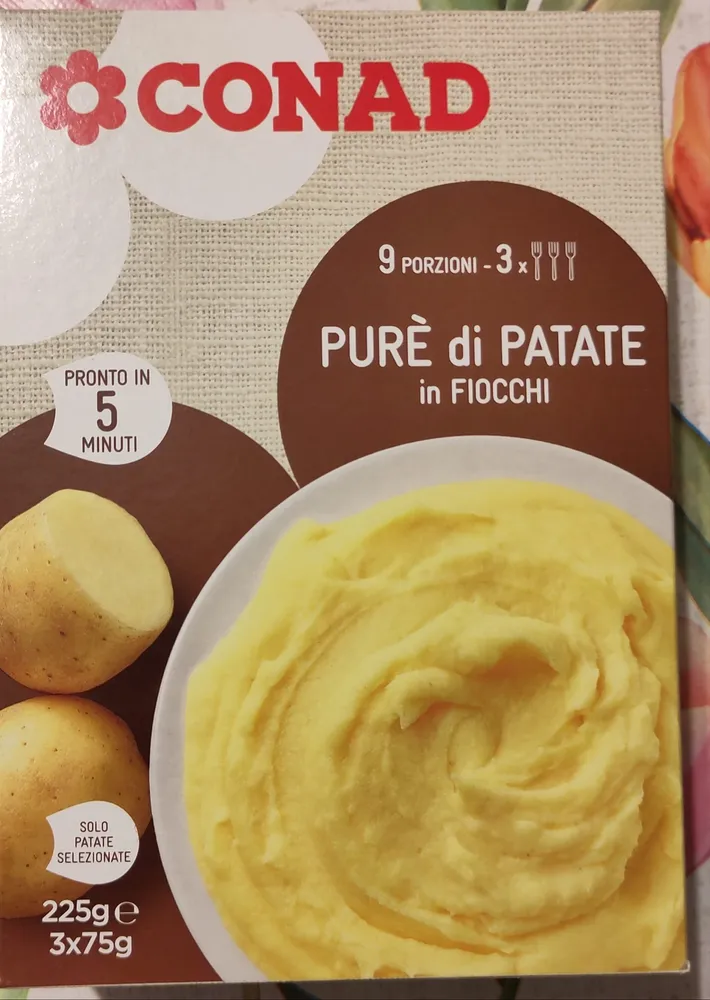 PURÈ di PATATE in FIOCCHI