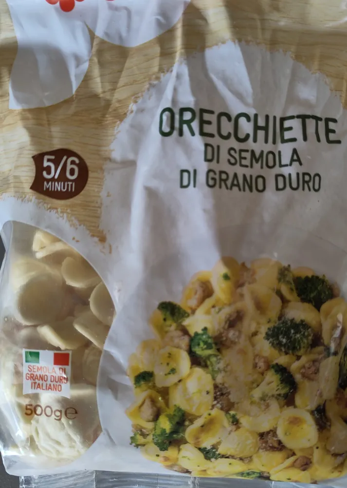 Orecchiette di semola di grano duro