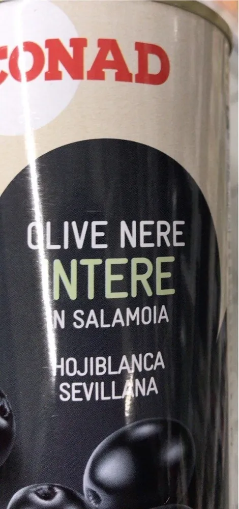 Olive nere intere