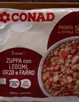Zuppa di Legumi Orzo e Farro