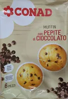 Muffin Con Pepite Di Cioccolato