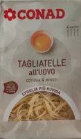 Tagliatelle all'uovo