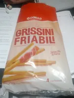 Grissini friabili