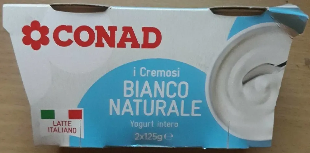 I Cremosi Bianco Naturale Yogurt Intero