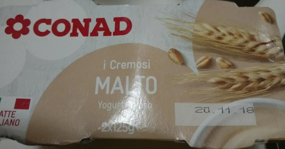 i cremosi malto yogurt intero