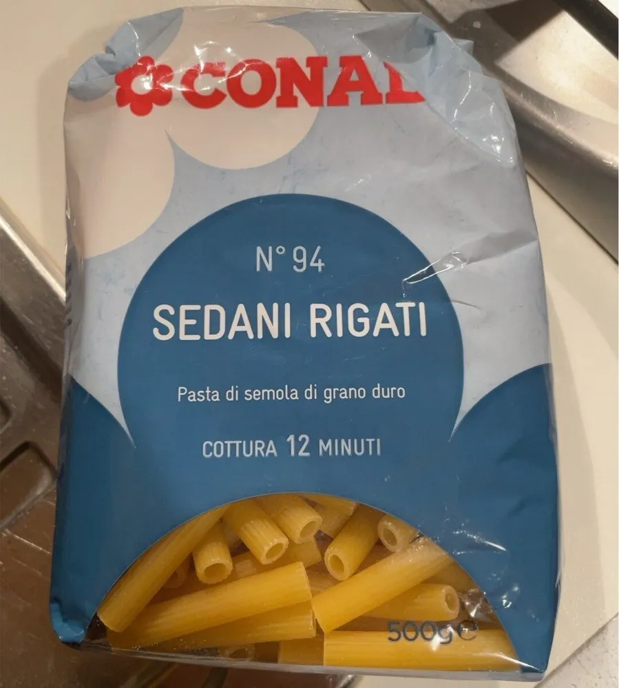 Sedani rigati