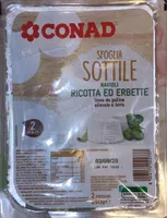 Ravioli con ricotta e erbette