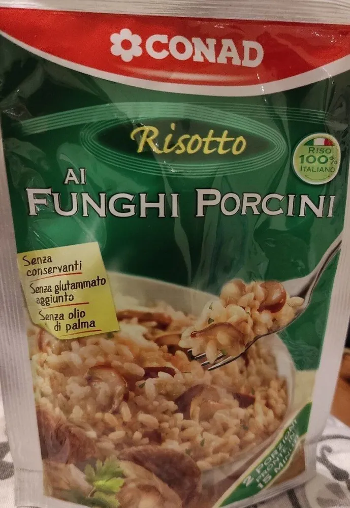 Risotto ai funghi porcini