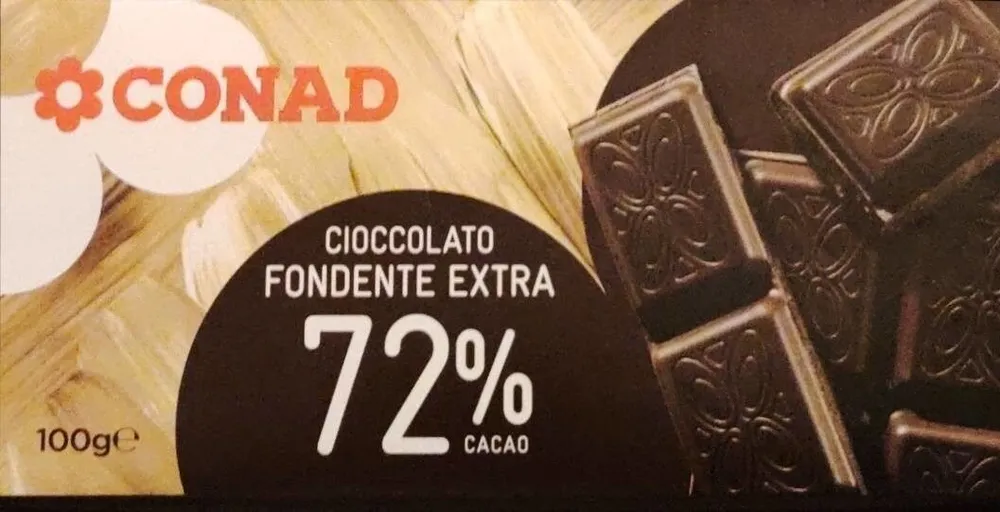 Cioccolato fondente 72%