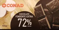 Cioccolato fondente 72%