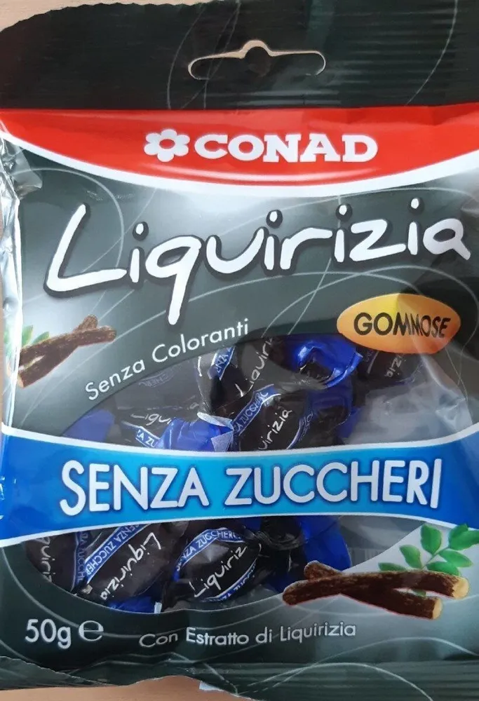 Caramelle alla liquirizia senza zucchero